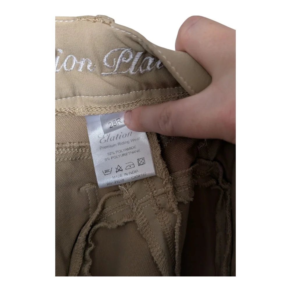 Tan Riding Pants - Picture 3 of 4